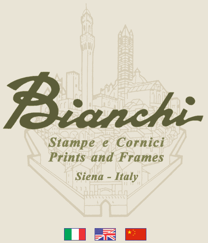 BIANCHI Cornici e Stampe - Prints and Frames, Siena Italy